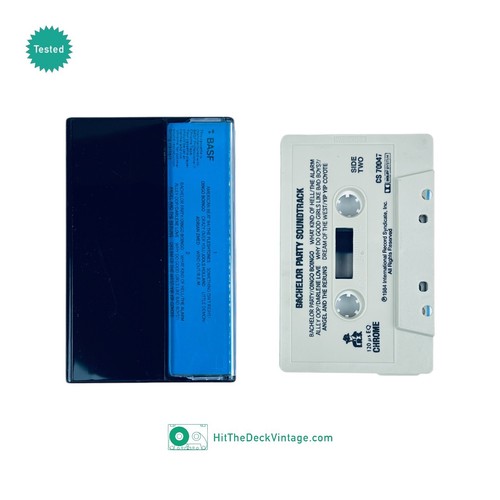 Bachelor Party Soundtrack Cassette Tape (1984) US Oingo Boingo REM TESTED - Picture 2 of 2