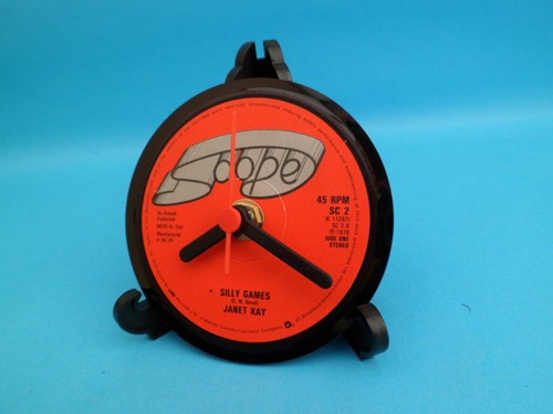 CLOCKS DESK / TABLE TOP Upcycled Vinyl SINGLES Vinyl Records LIST J Size 4" - Picture 86 of 466