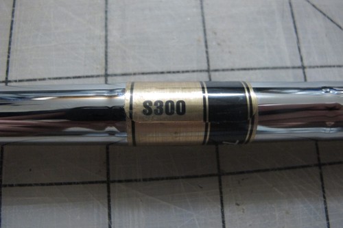 True Temper Dynalite Gold Stahl Eisen Golfwellen - 0,355 konische Spitze - R300 oder S300 - Bild 5 von 9
