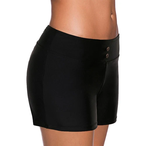 Pantalones de bikini de natación de cintura alta para mujer Calzoncillos Boardshorts deportivos Pantalones cortos para niños - Imagen 11 de 21