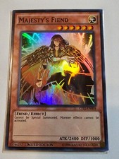 Majesty's Fiend CT12-EN004 Limited Edition Super Rare Yugioh