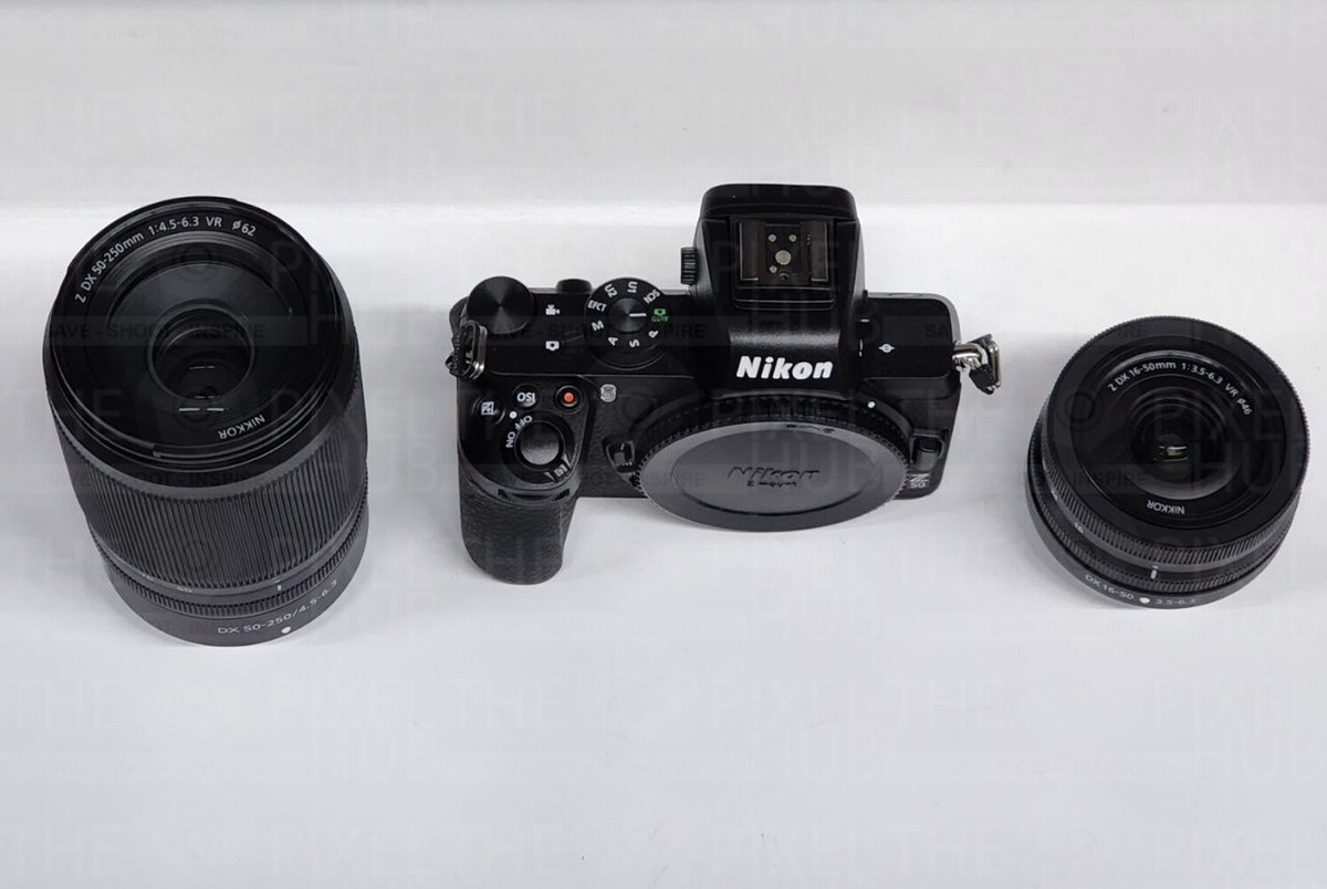 Nikon Z 50 20.9MP with 16-50mm + 50-250mm Lenses Kit Mirrorless