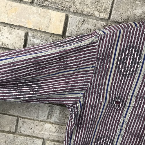 Vintage Wrangler Cowboy Cut Regular Fit 15 1/2 - 33 LS Button Down Aztec Trippy - Picture 4 of 7
