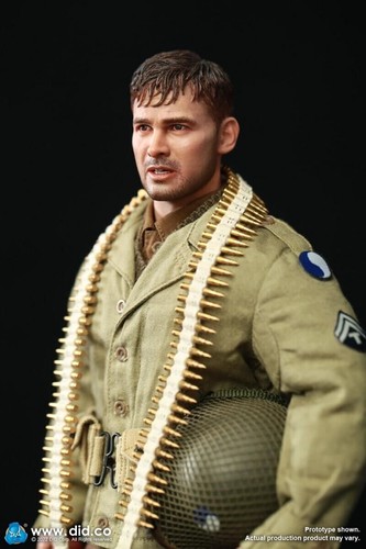 Figura de acción DID A80156o técnico de infantería de EE. UU. 29 - cabo Upham 1/6 Segunda Guerra Mundial - Imagen 17 de 17