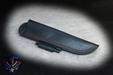 White River Knives Custom Leather Bushcraft Sheath - The Odyssey