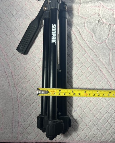 Treppiede Sunpak nero per ricambi o riparazioni - Foto 4 di 11