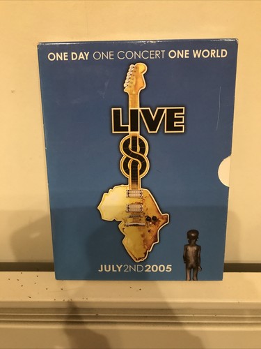 Live 8 2005 - 4 Disc DVD Set
