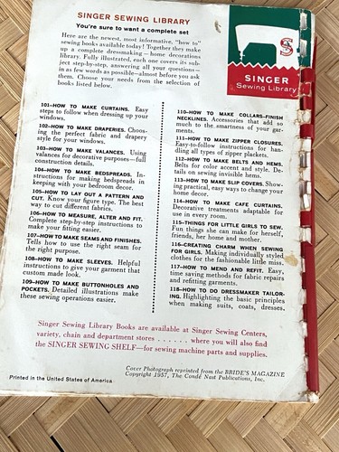 Sänger Nähbibliothek Gardinenherstellung Buch Nr. 102 Vintage 1960 - Bild 8 von 8