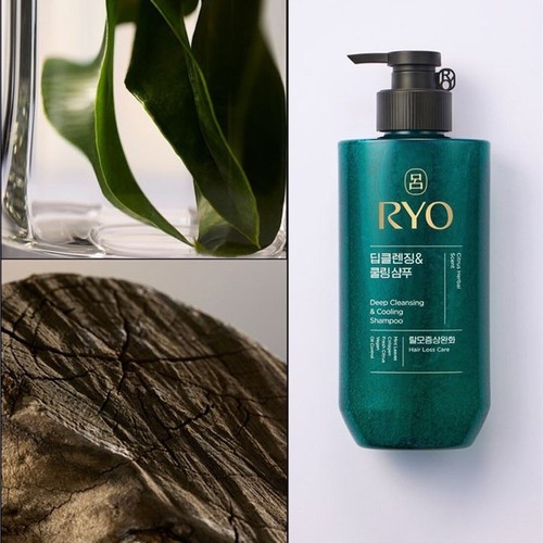 2X New Upgrade Ryo Oily Scalp Deep Cleansing Cooling Shampoo 480ml Korean - Picture 5 of 8