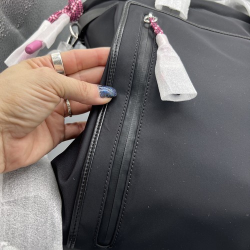 NWT! SET of DKNY Brooklyn Heights Drawstring Shopping Tote & Matching Camera Bag - Picture 3 of 21