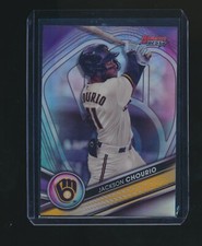 JACKSON CHOURIO 2022 BOWMAN’S BEST REFRACTOR PARALLEL 