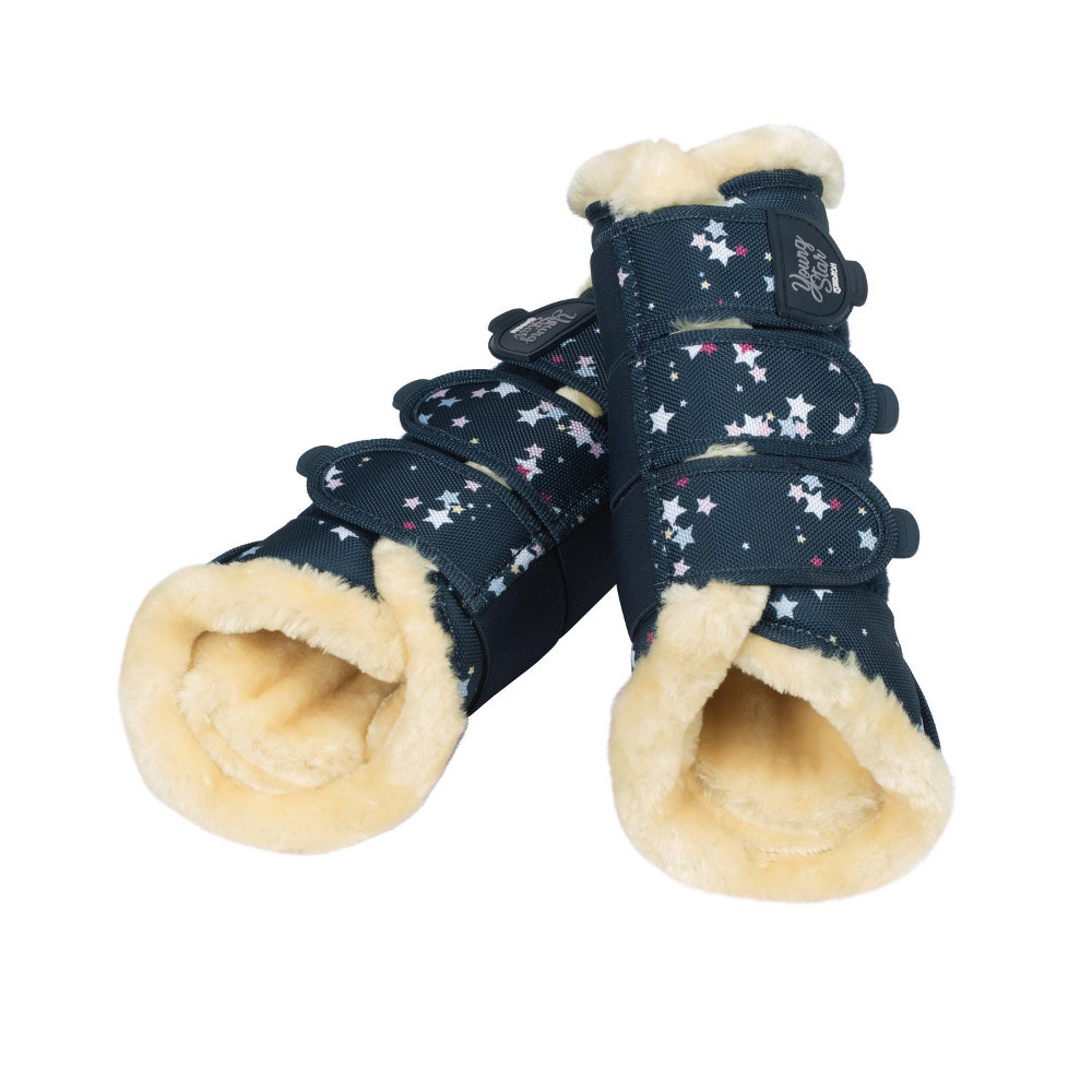 Eskadron Young Star (2018) tendon Boots fauxfur-Navy Stars-polainas Eskadron Eskadron Eskadron Young Star (2018) tendon Boots fauxfur-Navy Stars-polainas aa5676