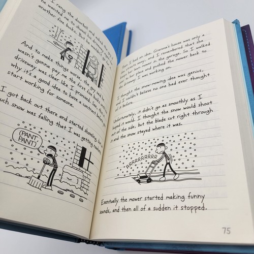 Diary of a Wimpy Kid by Jeff Kinney Lot of 3 Hardcover Books #6 #12 #13 - Picture 6 of 6