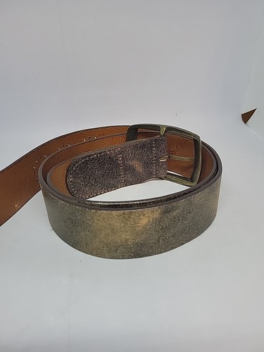 Kobalt Gürtel Italienisches Leder Damen M/M 40 cm  - Bild 8 von 8