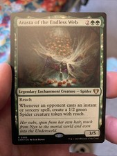 MTG Arasta of the Endless Web Commander Masters 0885 Regular Rare