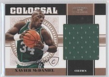 2010 Playoff National Treasures Colossal Materials 27/49 Xavier McDaniel #42 0m7