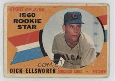 1960 Topps Sport Magazine 1960 Rookie Star Dick Ellsworth 125 Rookie RC