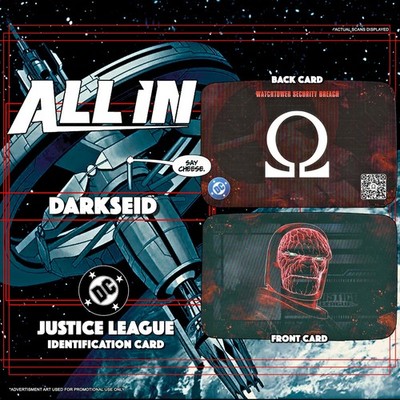 DC Comics Justice League Identification Card: Darkseid (2024)