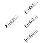  4 Pieces Vorhangstange Eckverbinder Gardinenstange Ecke Vorhangstangenanschluss