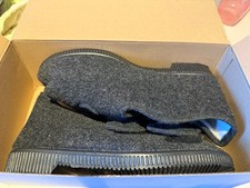 Neue Senioren Hausschuhe Filz Hausschuhe Gr. 41 Unisex Winterschuhe Hausschuh