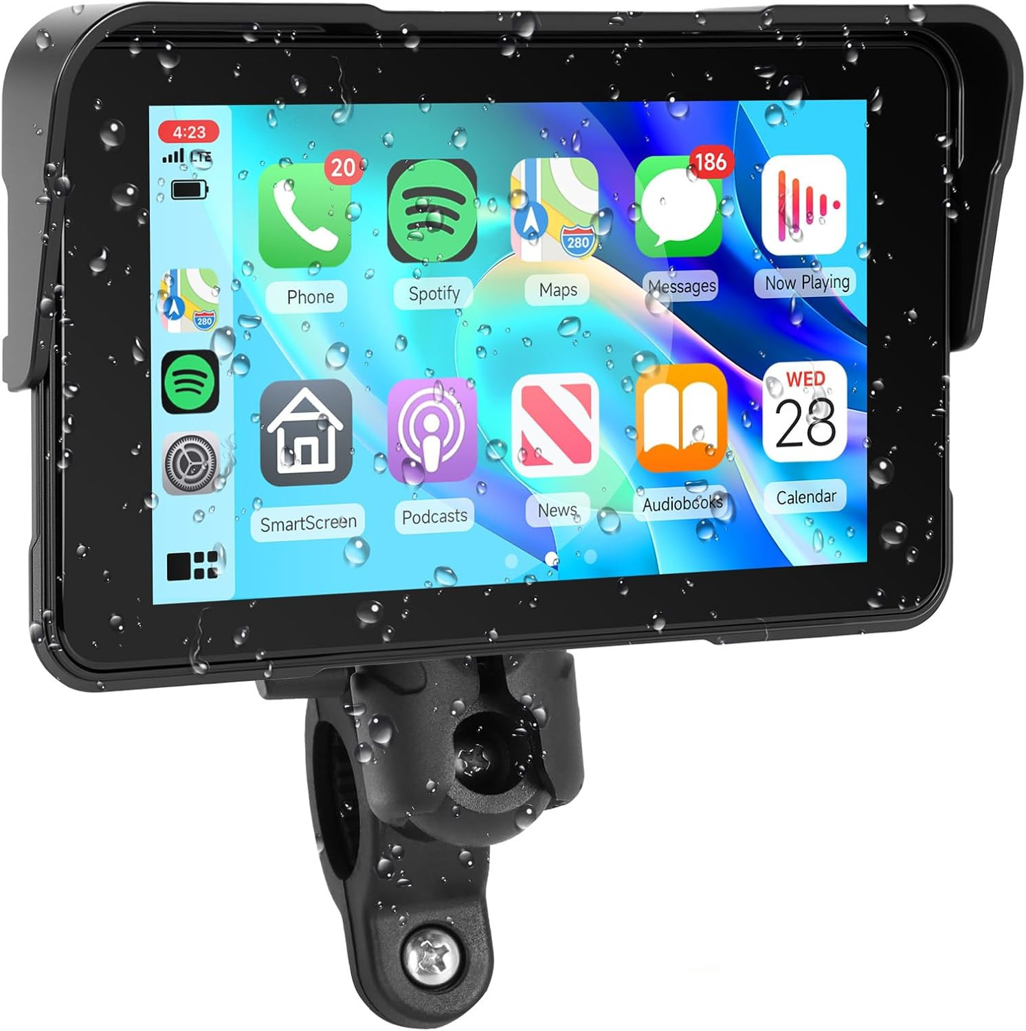 Navigatore Smart Moto 5'' CarPlay Wireless HD - Design Elegante