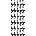  30 teile swan geformte teesieer tee infuser mit langem griff neck kreatives