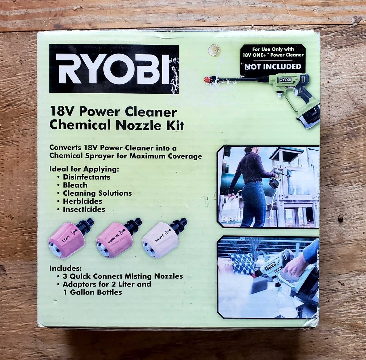 Ryobi EZClean Power Cleaner Chemical Nozzle Kit (RY31MNK01) for