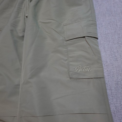 EPTM Baggy Parachute Cargo Pants Mens Size Medium 30X30 Tan Drawstring Pockets - Picture 15 of 23