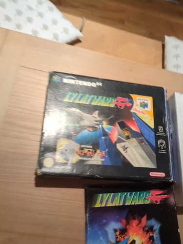 Lylat Wars Big Box Edition Nintendo N64 PAL Boxed With Manual No Rumble Pack