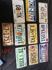 Lots of 10 License Plates – Mixed States & Specialty Tags