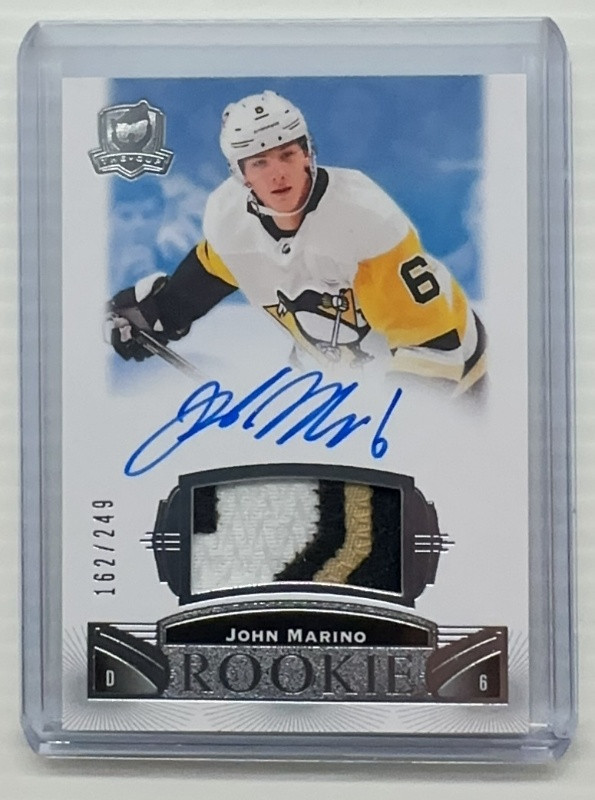 2019-20 The Cup John Marino Rookie Patch Auto RPA Autograph RC #162/249