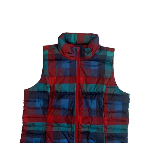 Lands End Kids Youth Size L 14-16 Quilted Puffer Full Zip Jacket Vest - Picture 8 of 14