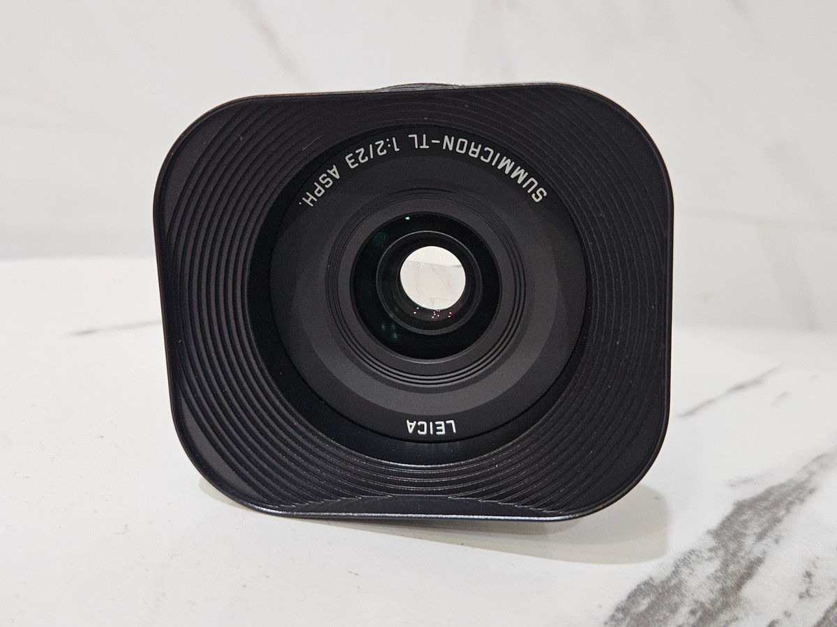 Leica Summicron-T 23mm f/2 ASPH. フード付き！ Leica Summicron-T 23mm f/2 Aspherical Lens for sale online