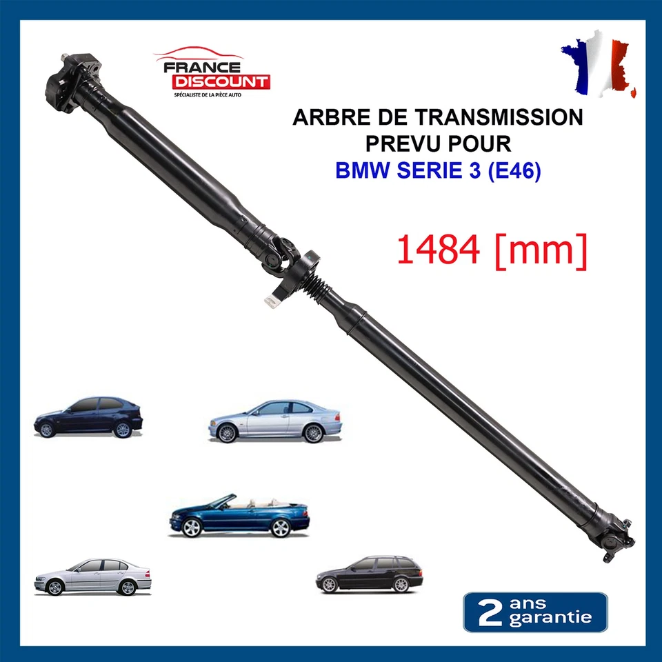 ARBRE DE TRANSMISSION prévu pour BMW E46 320d 320cd M47N - 26117523929 - Photo 1/4