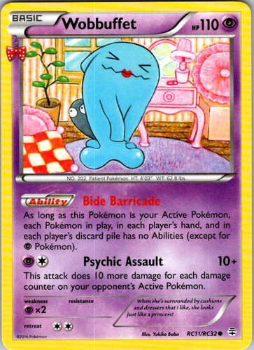 Pokemon | Generations: Radiant Collection | Wobbuffet | RC11/RC32 | Normal | NM - Picture 1 of 2