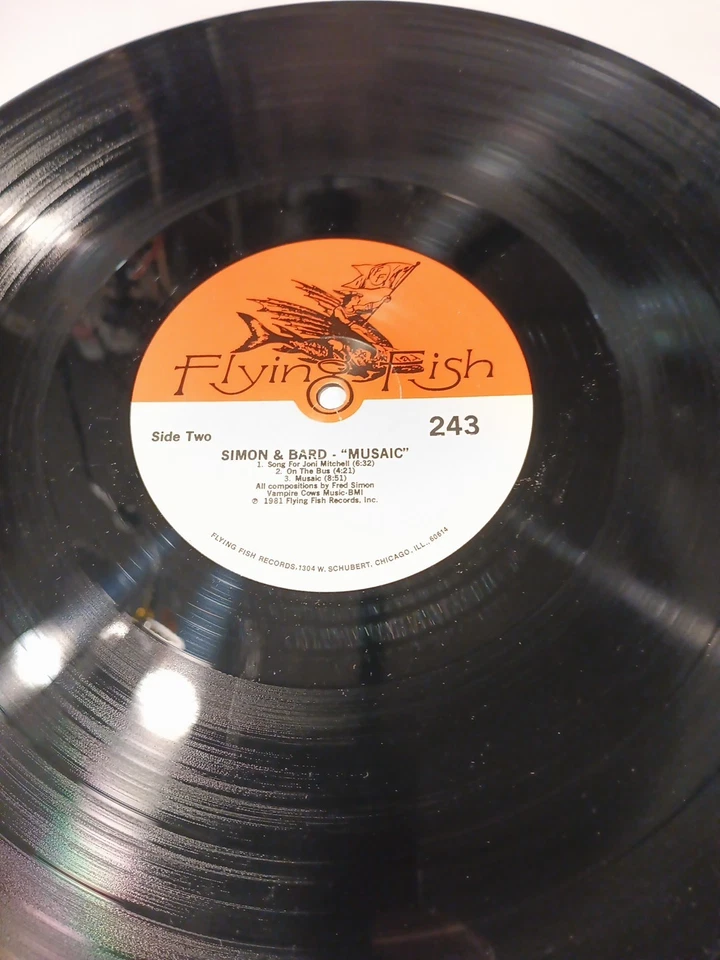 Simon & Bard - Musaic - Flying Fish label; featuring Larry Coryell - Image 3 of 4