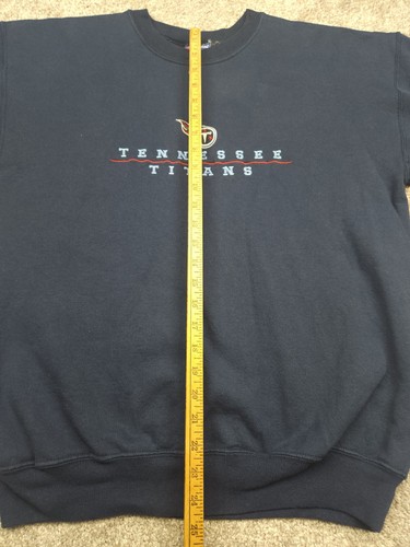 Vintage Tennessee Titans Pullover Herren Large blau bestickt Champion Y2K - Bild 12 von 14