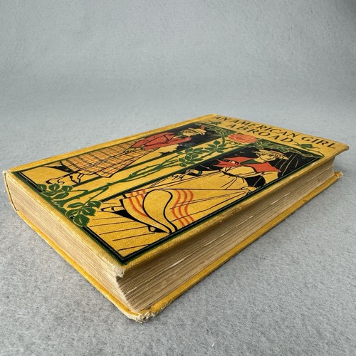 Ein amerikanisches Mädchen im Ausland von Adeline Trafton 1900 Hardcover HC viktorianisch Boston - Bild 5 von 9