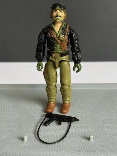 1985 Vintage Hasbro Gijoe Mauler Tank Driver Heavy Metal Action Figure Mint