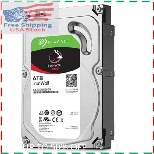 Seagate IronWolf Pro 6TB ST6000NE000 SATA 7200RPM Internal Hard Disk Drive - Picture 1 of 5
