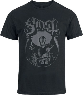 Ghost T-Shirt Unisex Logo schwarz Band-Merch, Bands, Nachhaltigkeit