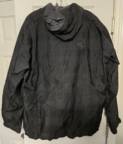 North Face Cryptic Jacket Mens XL Hooded Black Hyvent Recco Ski Snowboard Pocket - Picture 17 of 21