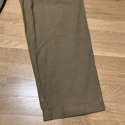 Gap Pants Mens 34 X 30 Brown Vintage Plaid Checkered Pattern Chino Vtg 90s Y2K - Picture 2 of 18