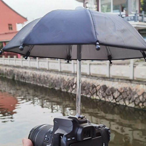 Compact and Sturdy Camera Umbrella for Sony Camera Shield from Sun and Rain - Picture 3 of 15