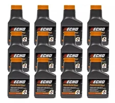 12 PK Echo 6450001G PowerBlend Gold 2.6 oz 2-Cycle Oil Mix for 1 Gallon 50:1