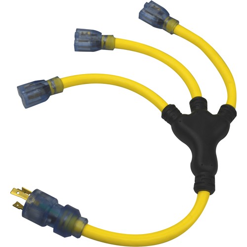 Adaptador enchufe generador Prime Twist-to-U "W", 30 amperios, modelo # GC130802 - Imagen 5 de 8