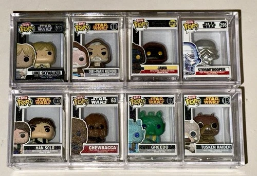 Funko Bitty Pop! STAR WARS Stormtrooper Silver Chase Tusken Raider Chase +6 more