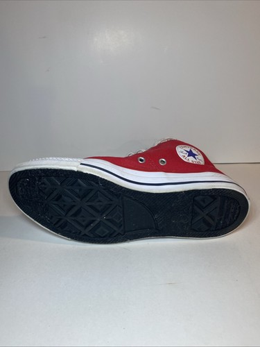 Converse Women's Sz 8 Shoes Sneakers Red Chuck Taylor All Star 566501F Casual - Picture 20 of 21