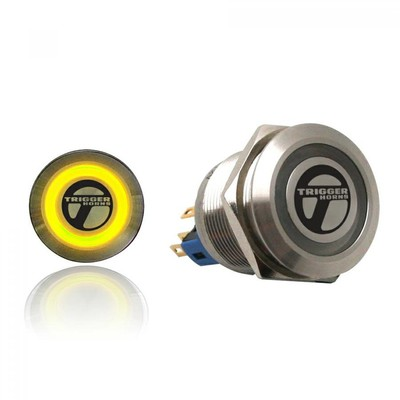 #ad Trigger Billet Button :: Yellow Illumination trigger horns TRGA8 muscle $70.59