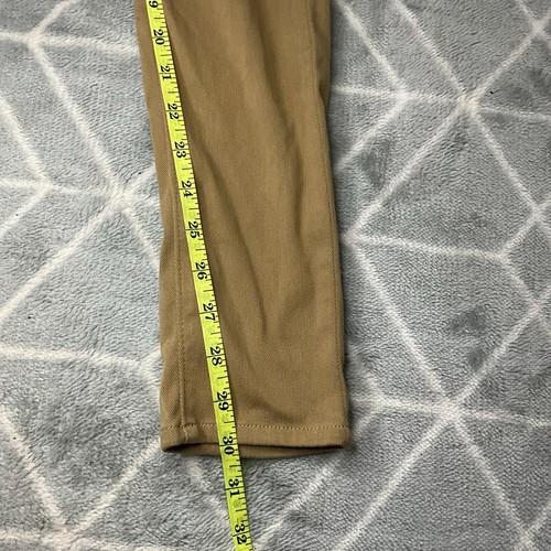 Uniqlo Size Small (26-27") Brown Skinny Stretch Jegging Pants Casual Comfort - Picture 4 of 7